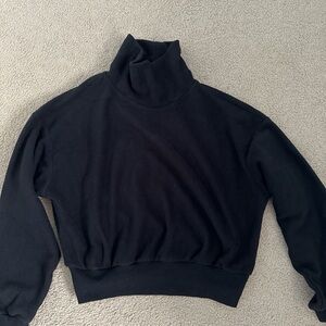 Black Mockneck Sweater